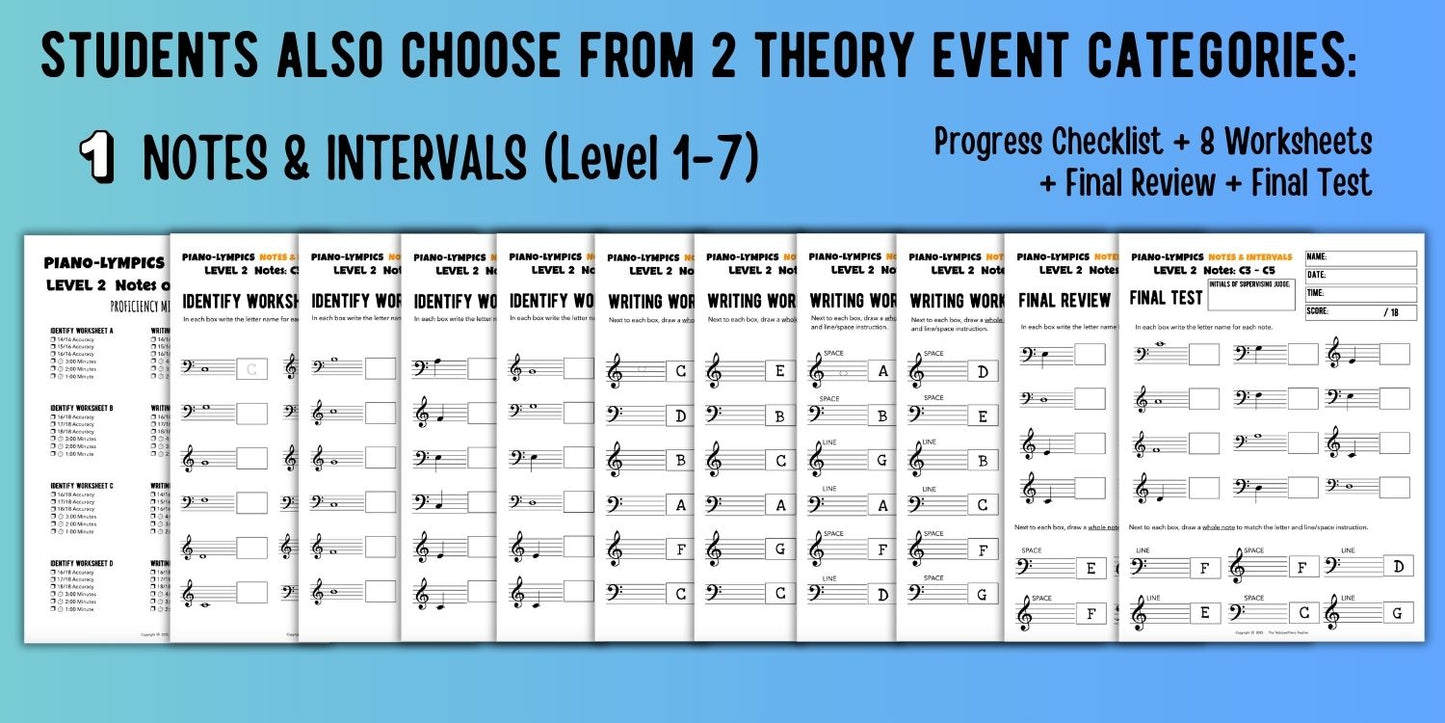 Piano-lympics Competition Toolkit