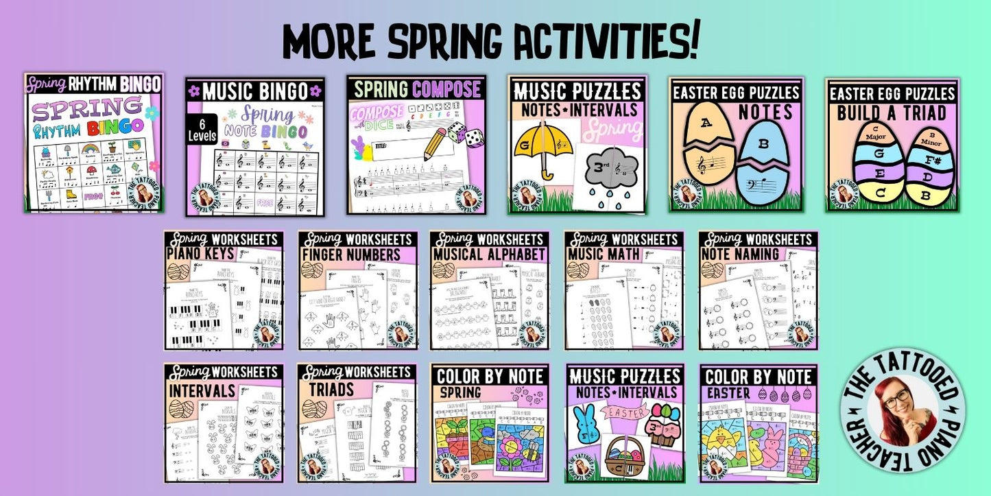 Spring Interval Bingo