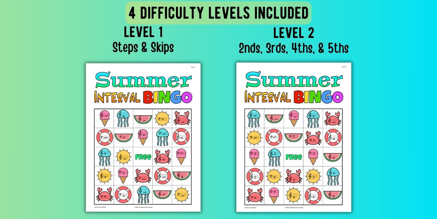 Summer Bingo Bundle