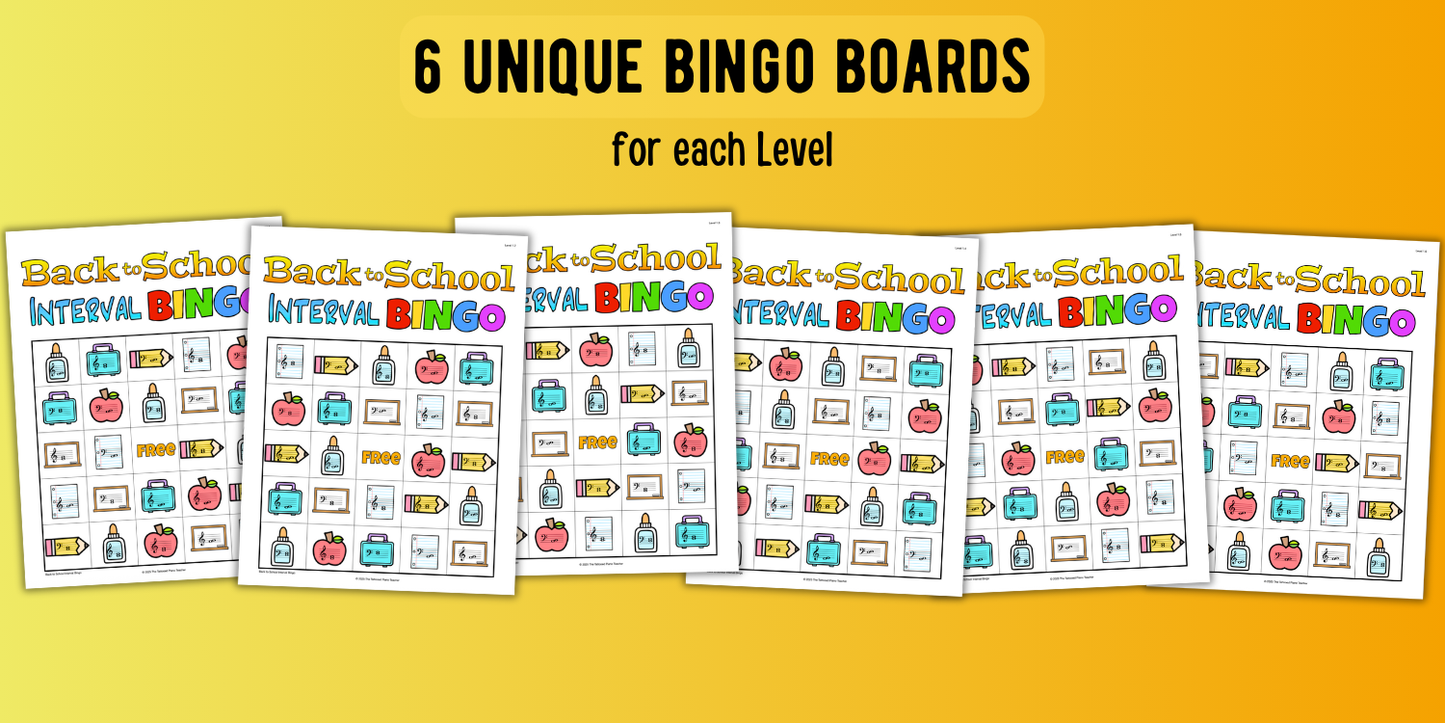 Back to School Bingo Bundle