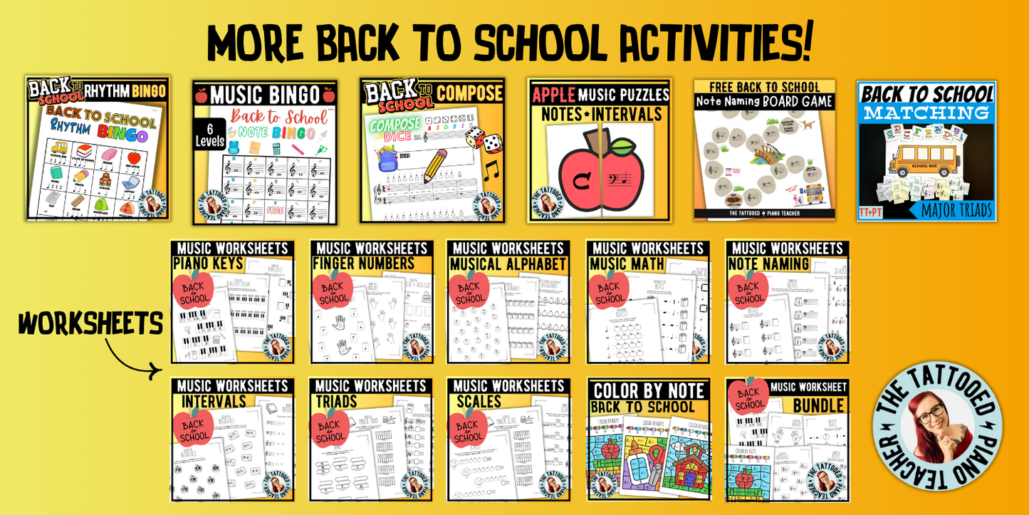 Back to School Bingo Bundle