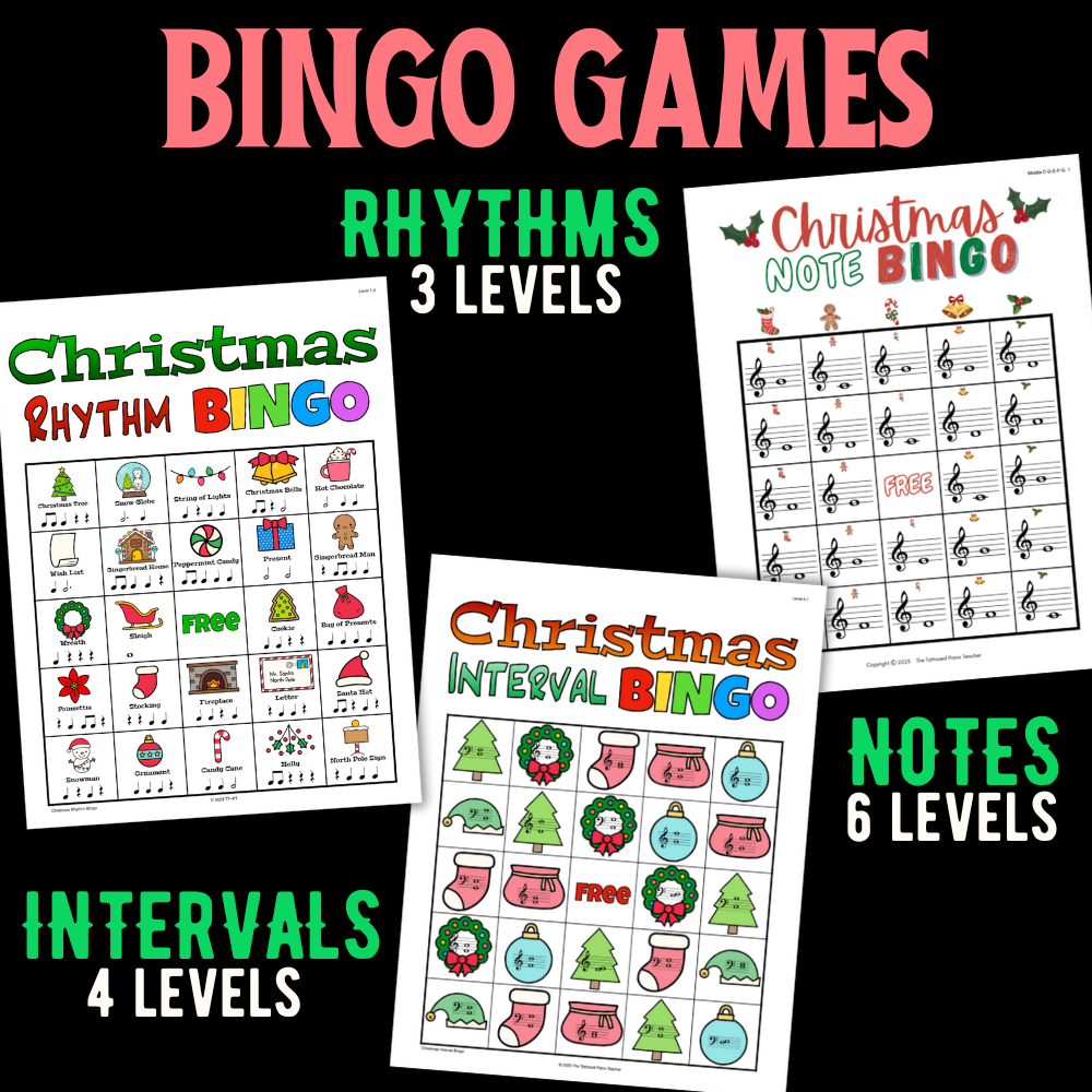 Christmas Music Games Bundle