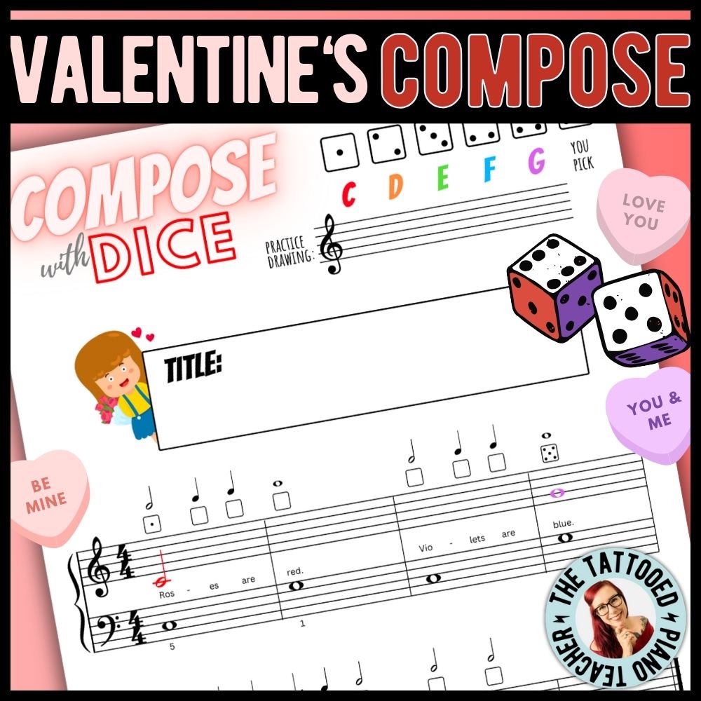 Valentine's Day Compose with Dice