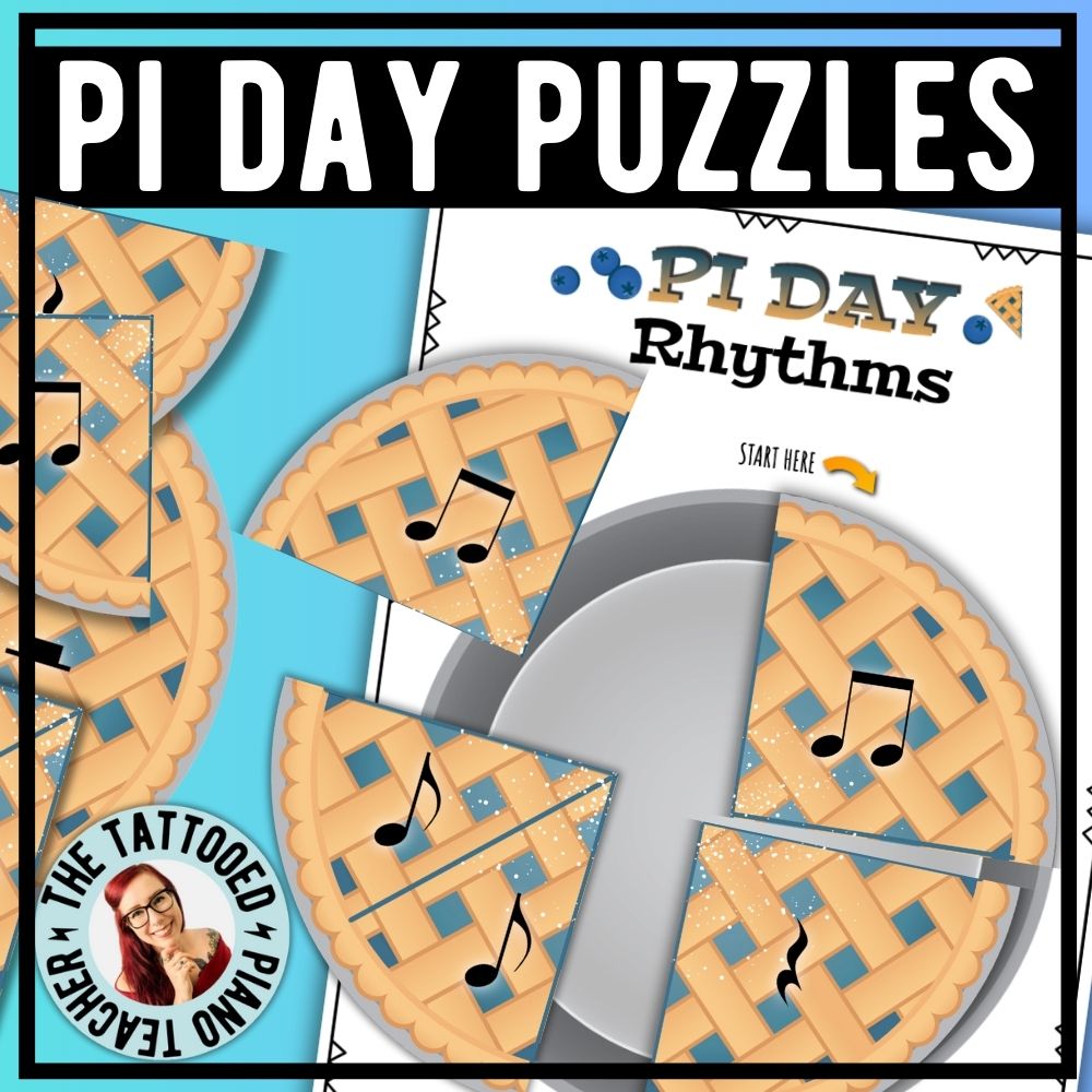 Pi Day Rhythm Pie Puzzles