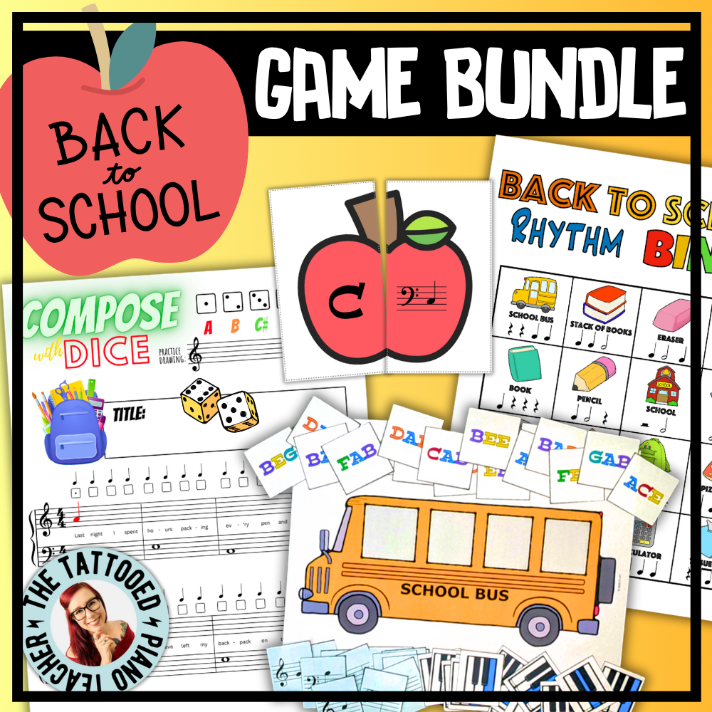 Back to School Activities Bundle