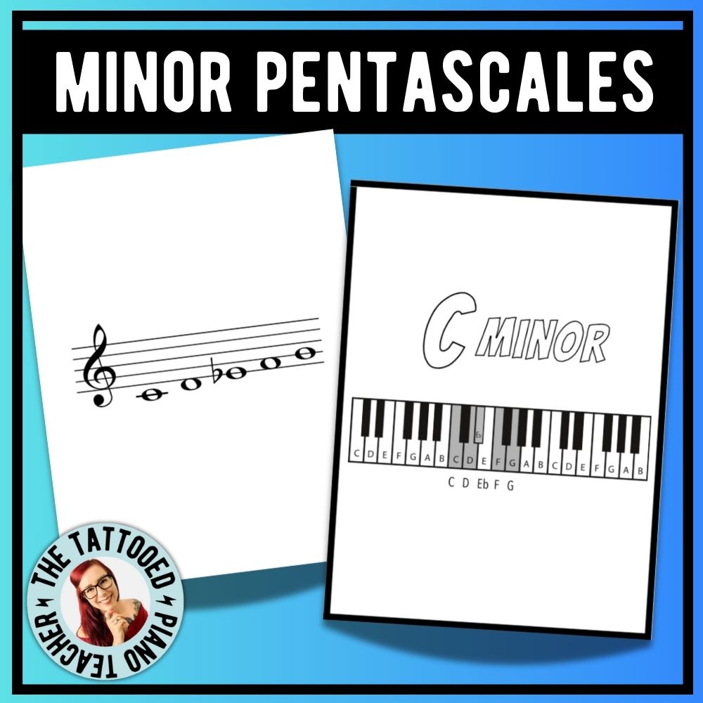 Minor Pentascale Flashcards
