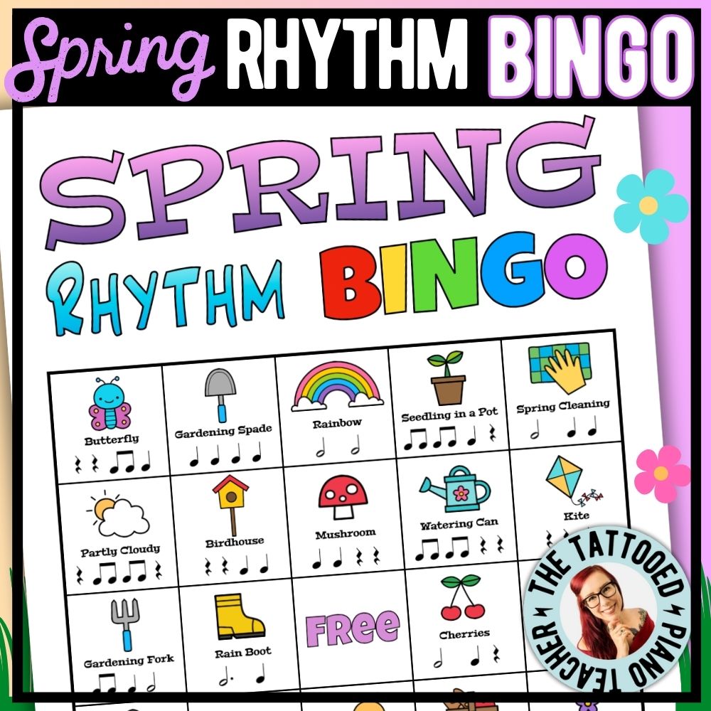 Spring Rhythm Bingo