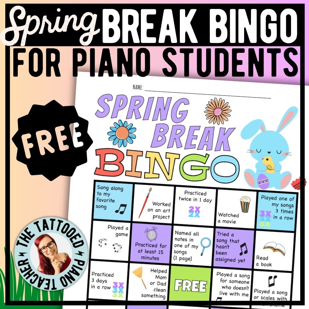 Spring Break Bingo