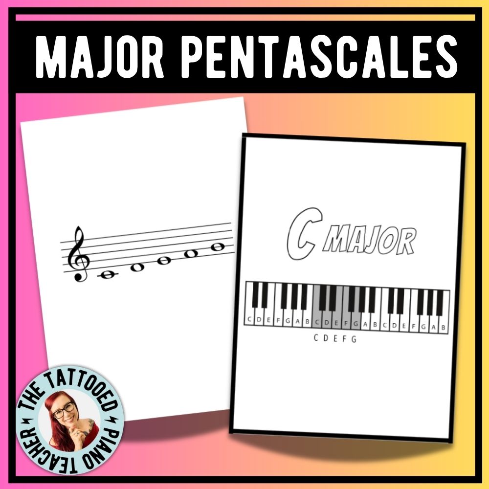 Major Pentascale Flashcards