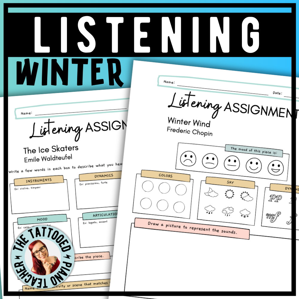 Winter Listening Assignments