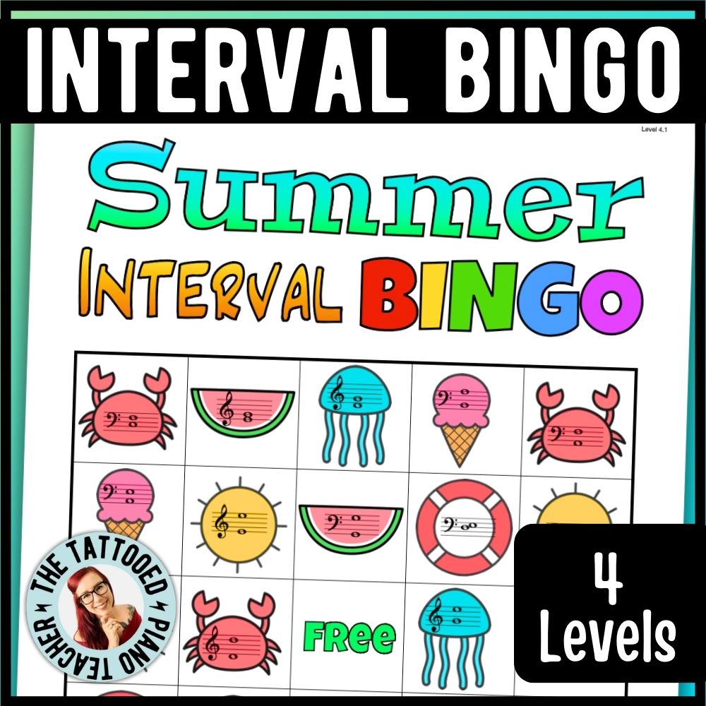 Summer Interval Bingo