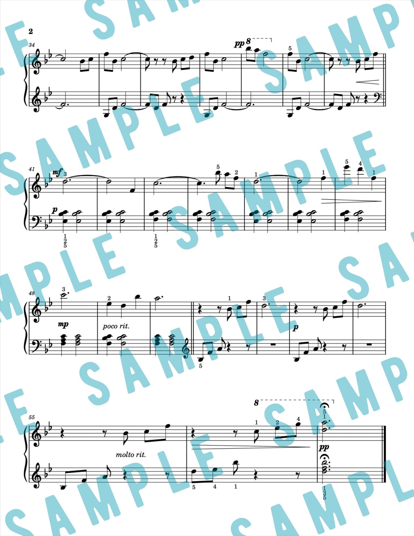 Winter Magic - Early Intermediate Piano Solo Sheet Music