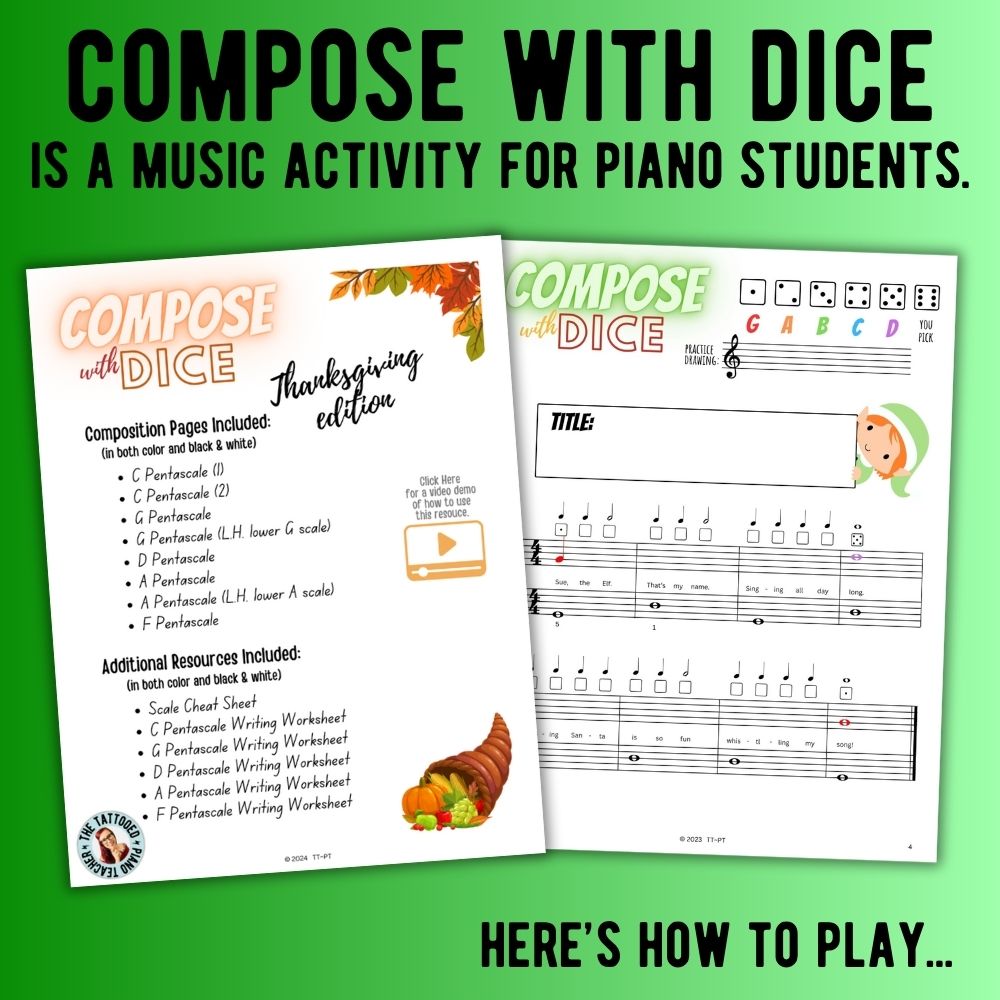 Christmas Compose with Dice