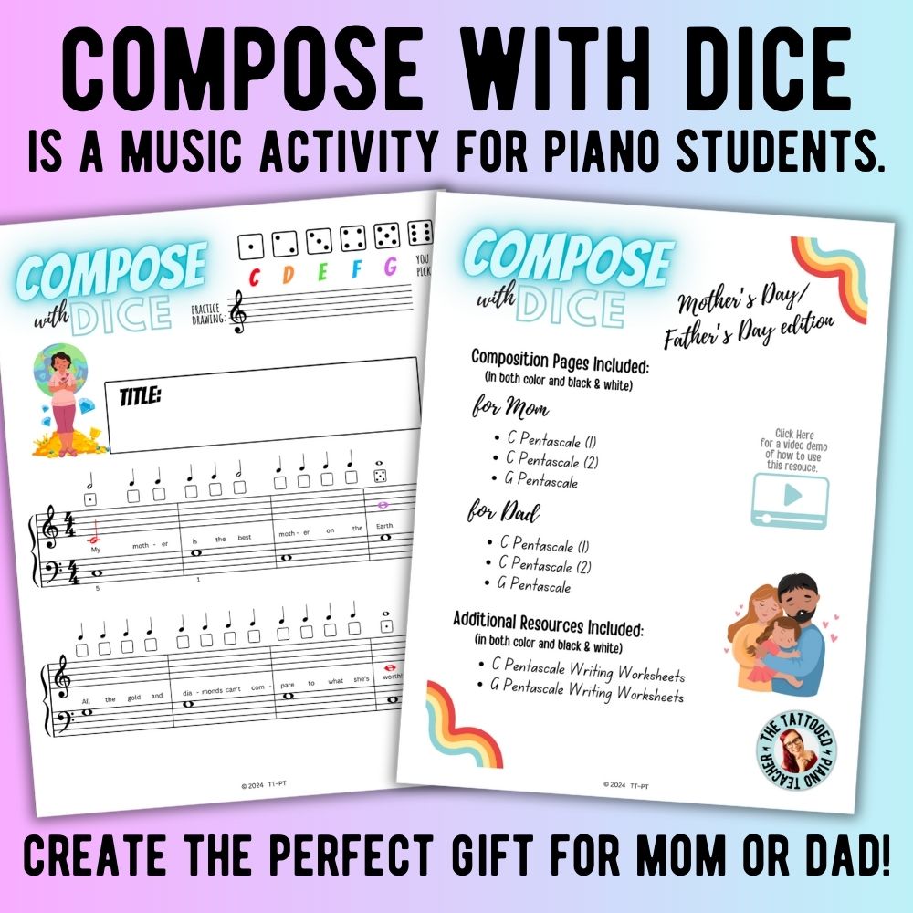 Mother's Day / Father's Day Compose With Dice