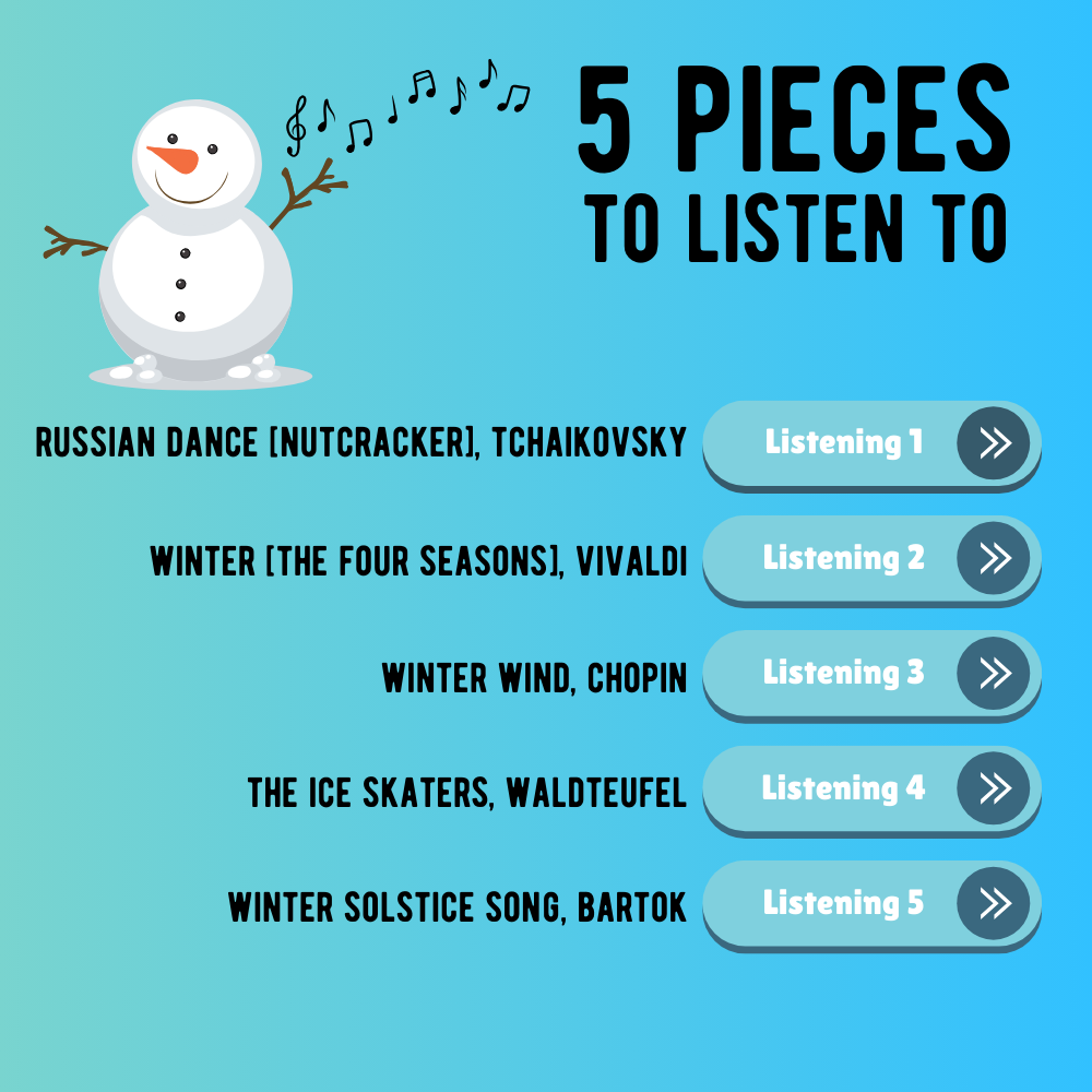 Winter Listening Assignments