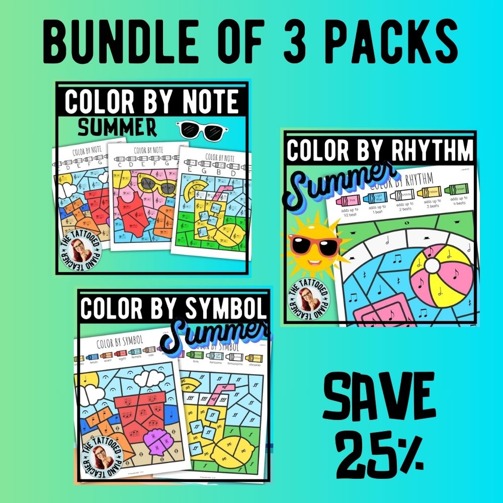 Summer Coloring Bundle