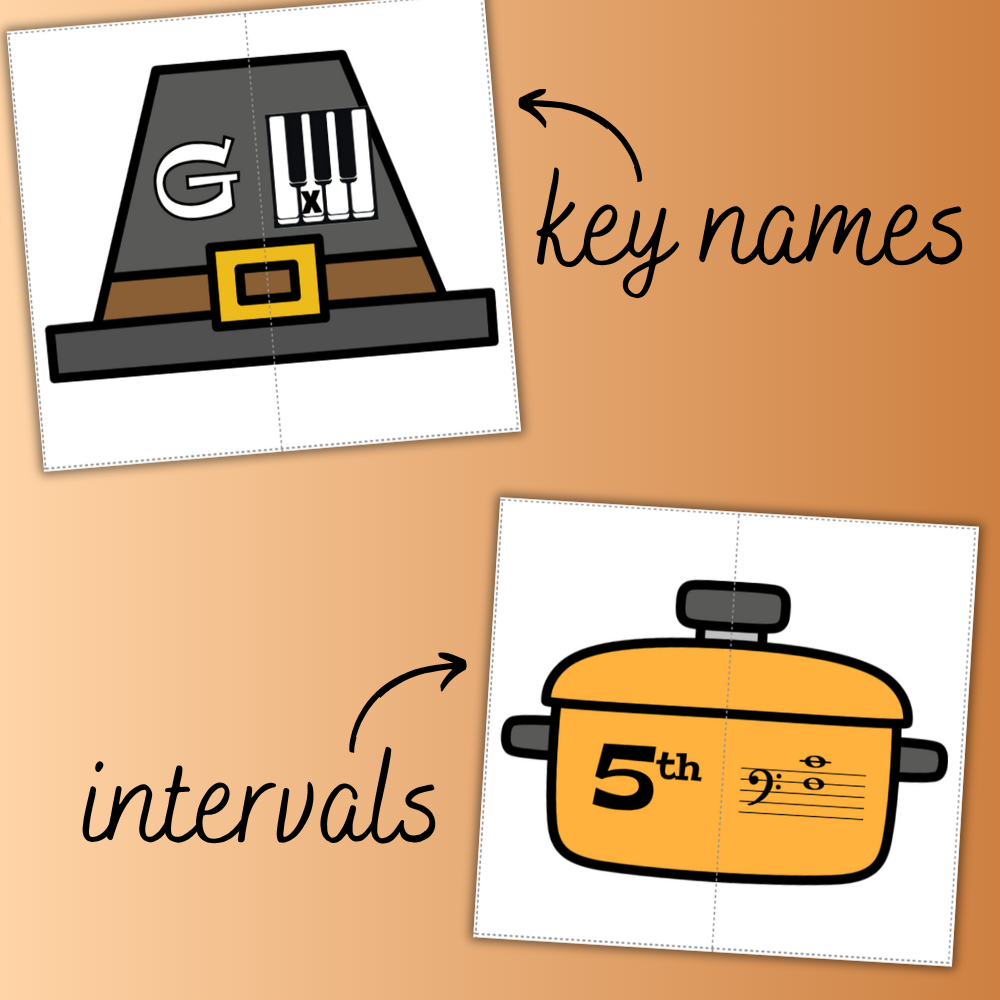 Thanksgiving Music Theory Puzzles