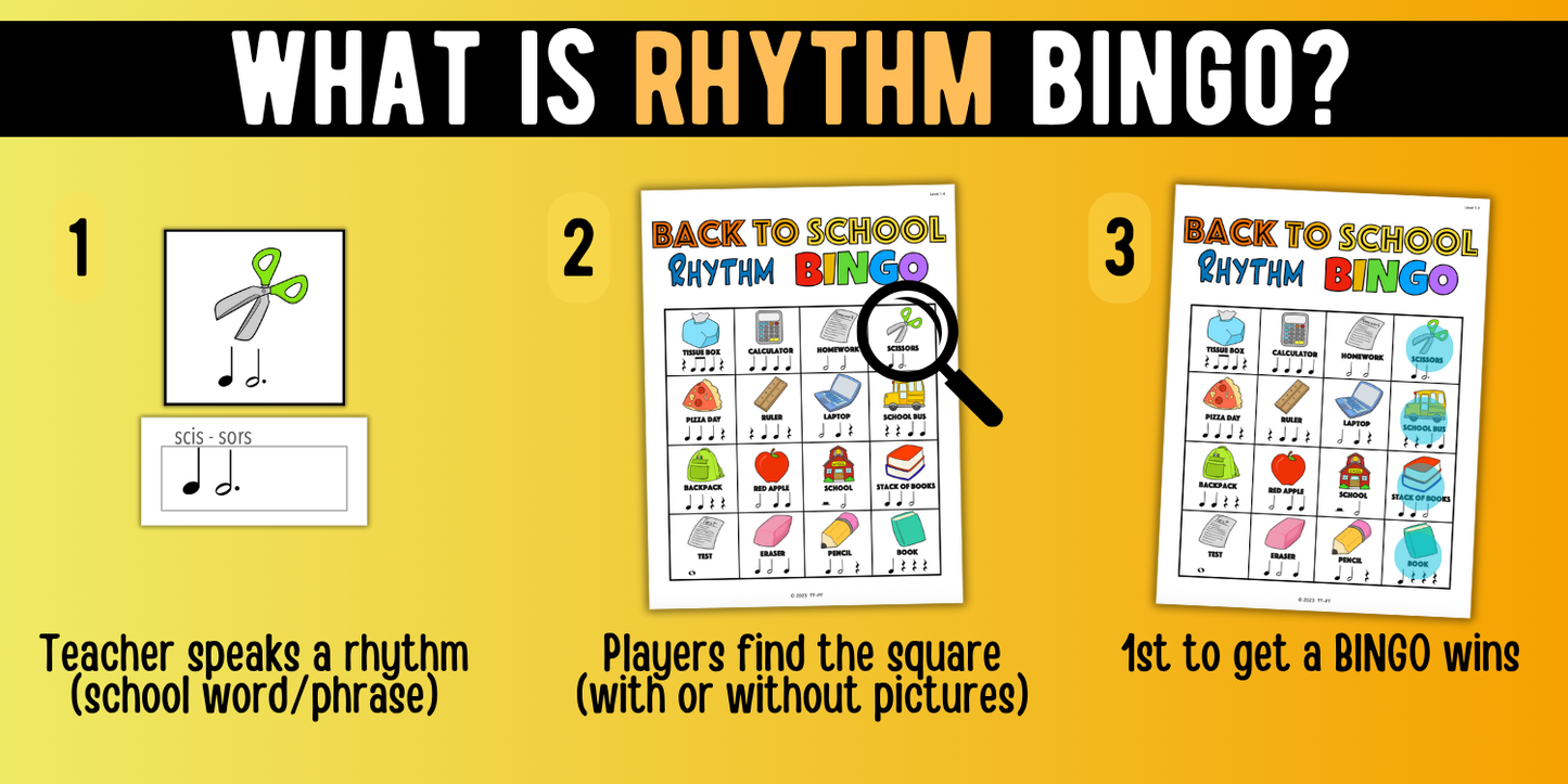 Back to School Bingo Bundle