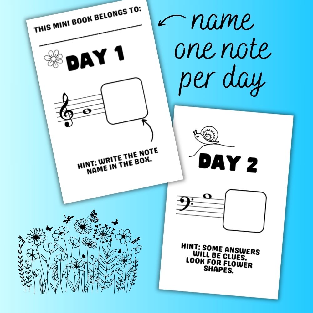 May Note A Day Mini Book
