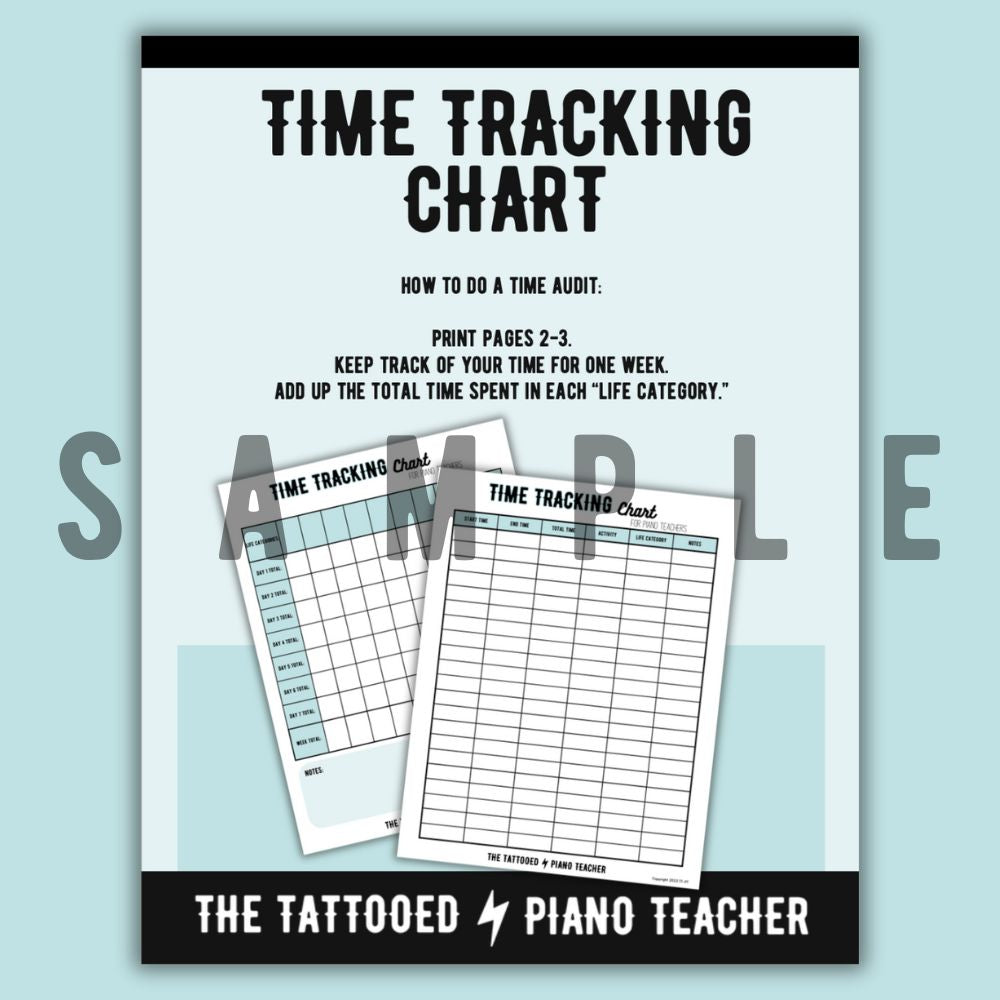 Time Tracking Worksheet