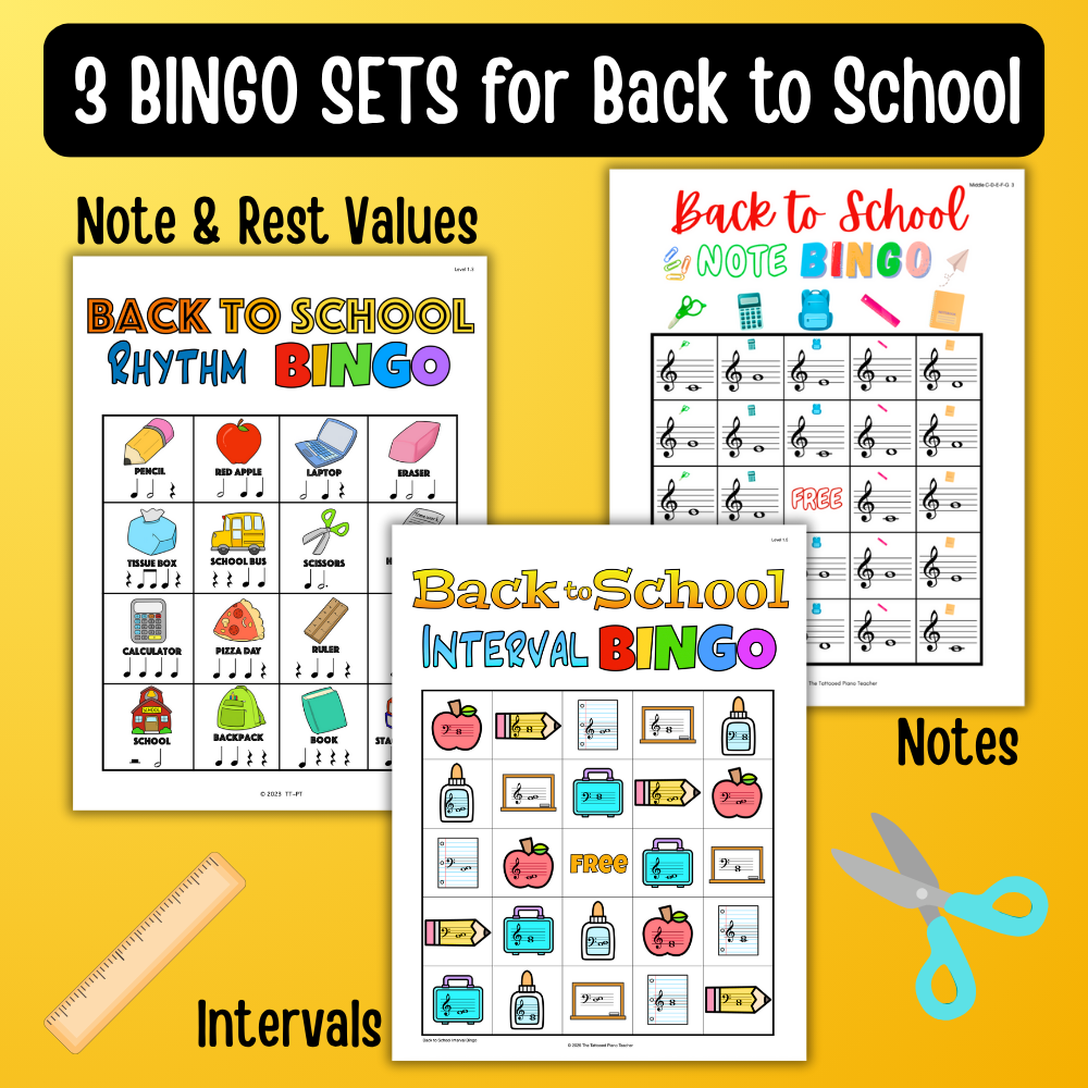 Back to School Bingo Bundle