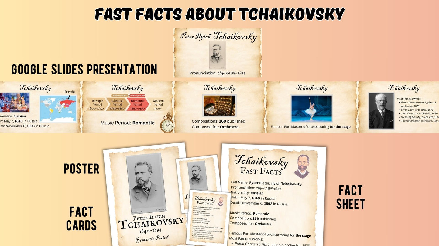 Tchaikovsky May Composer of the Month