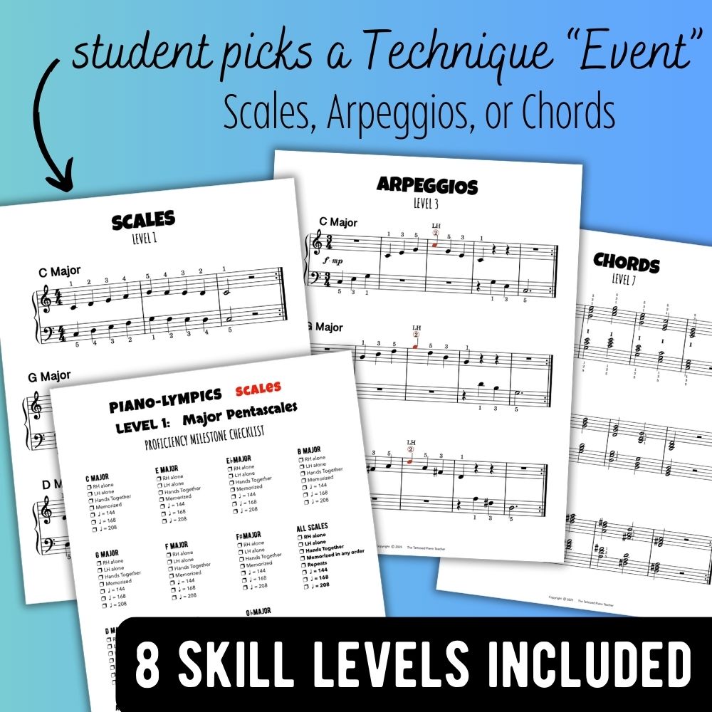 Piano-lympics Course & Materials