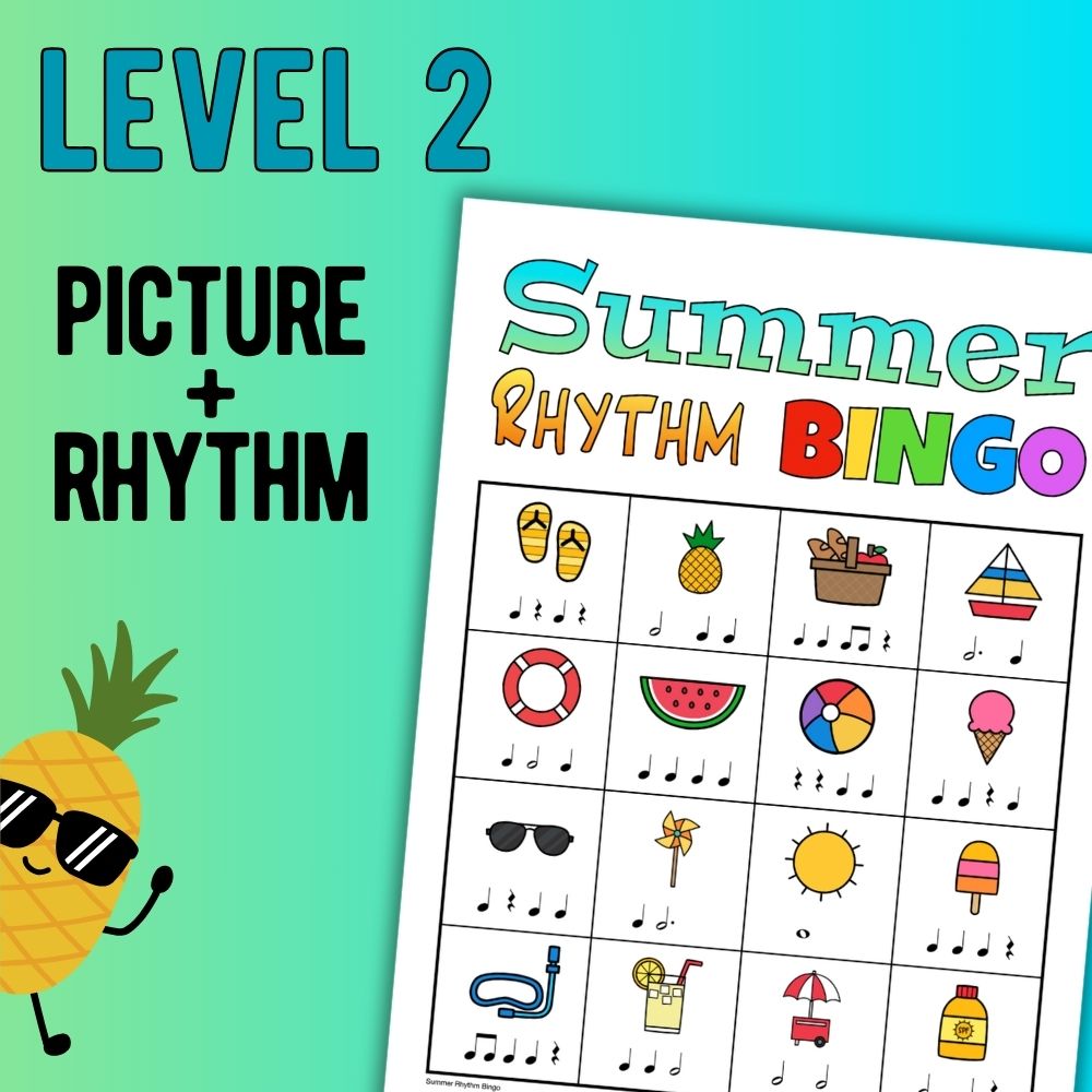 Summer Rhythm Bingo