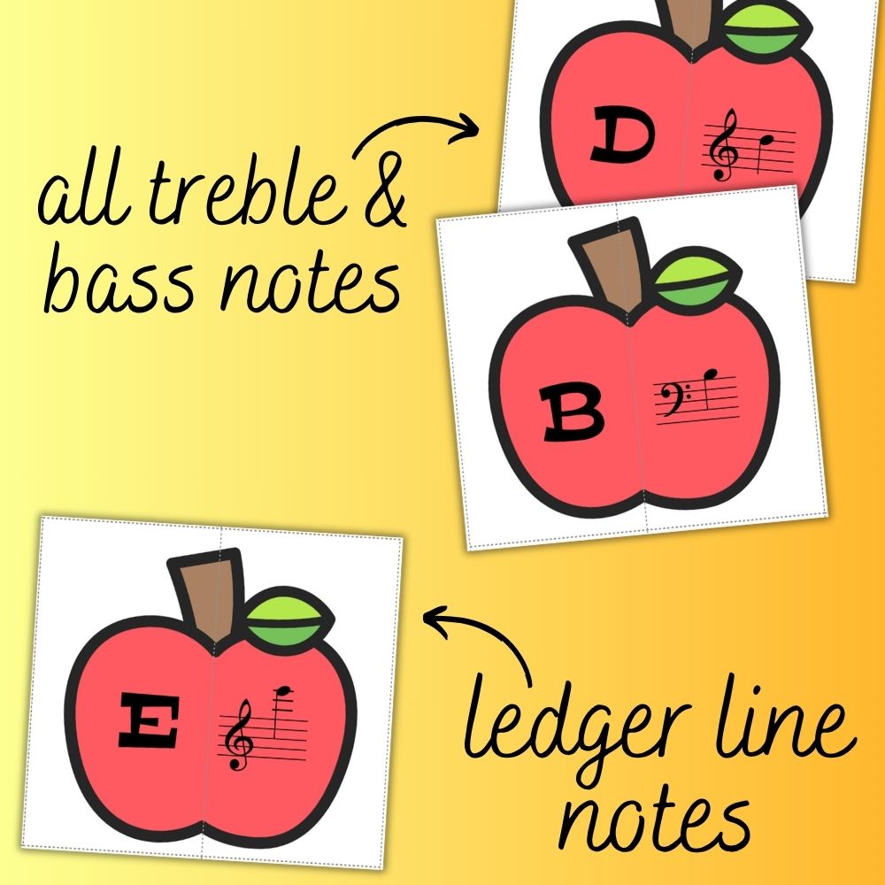 Back to School Music Theory Puzzles