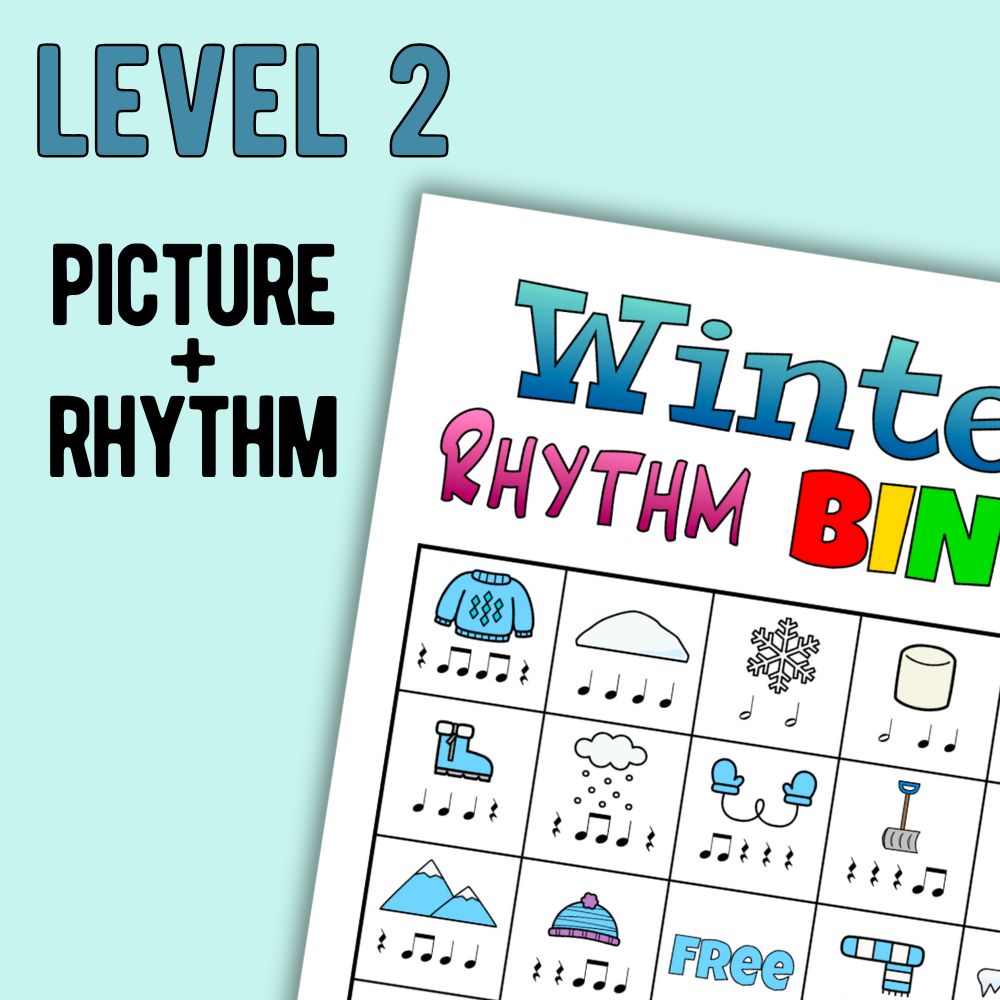 Winter Rhythm Bingo