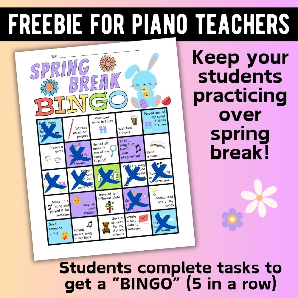 Spring Break Bingo