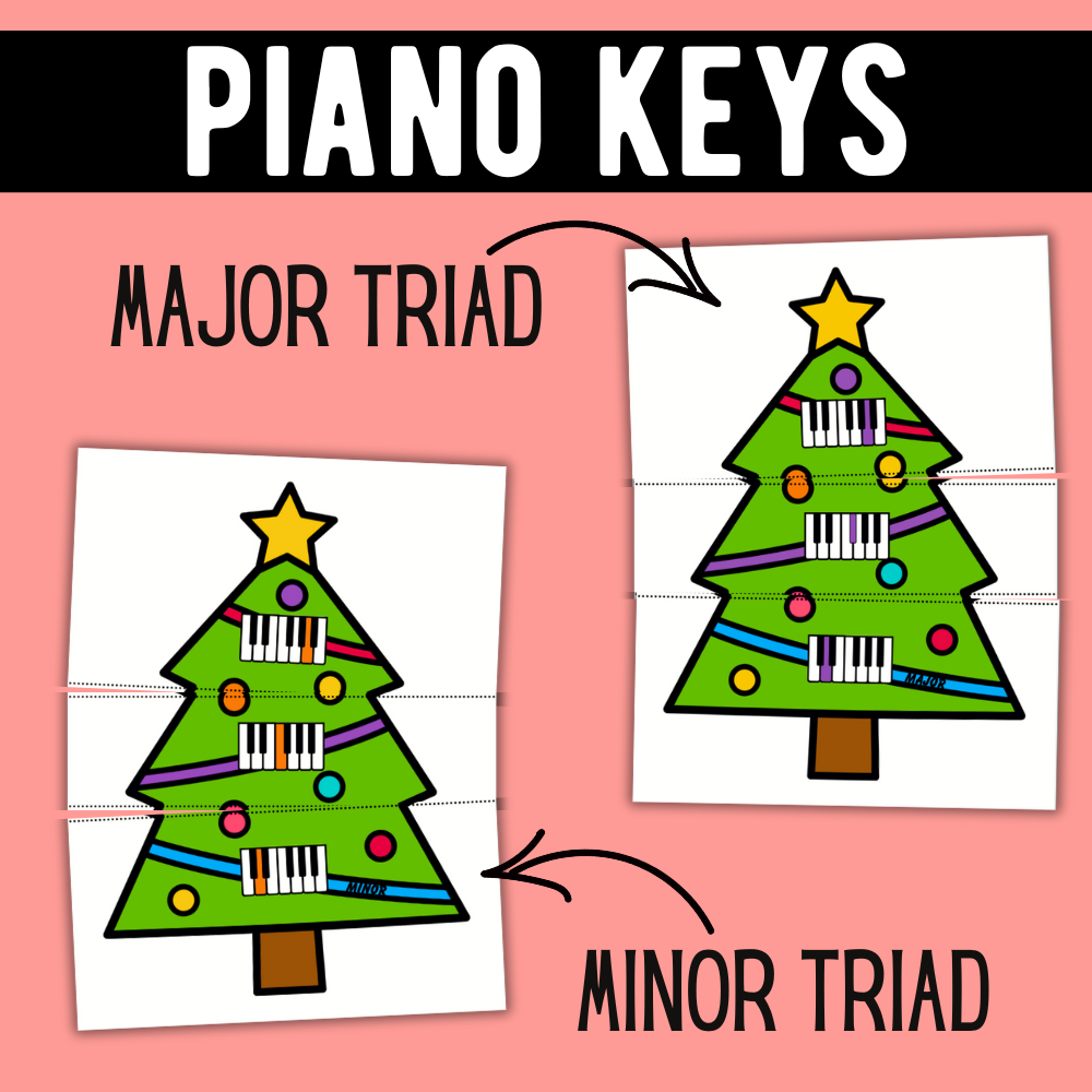 Christmas Tree Chord Puzzles