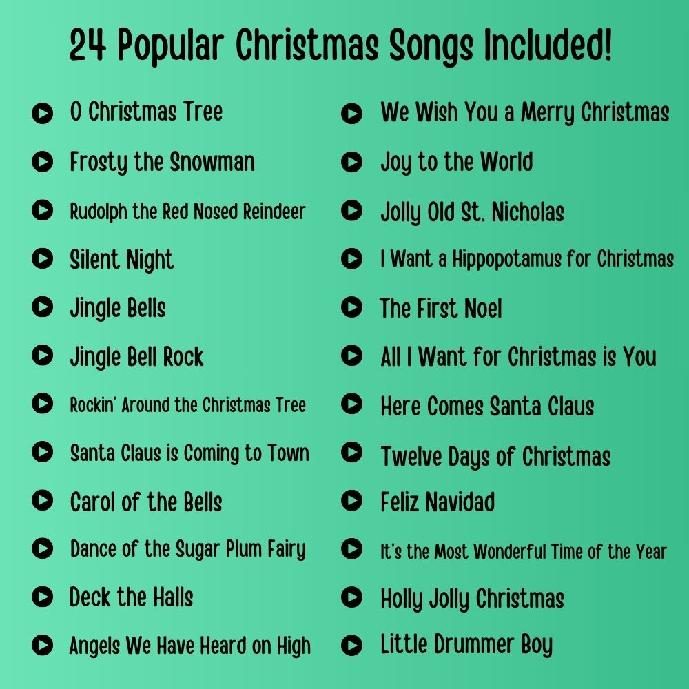 Christmas Carol Bingo