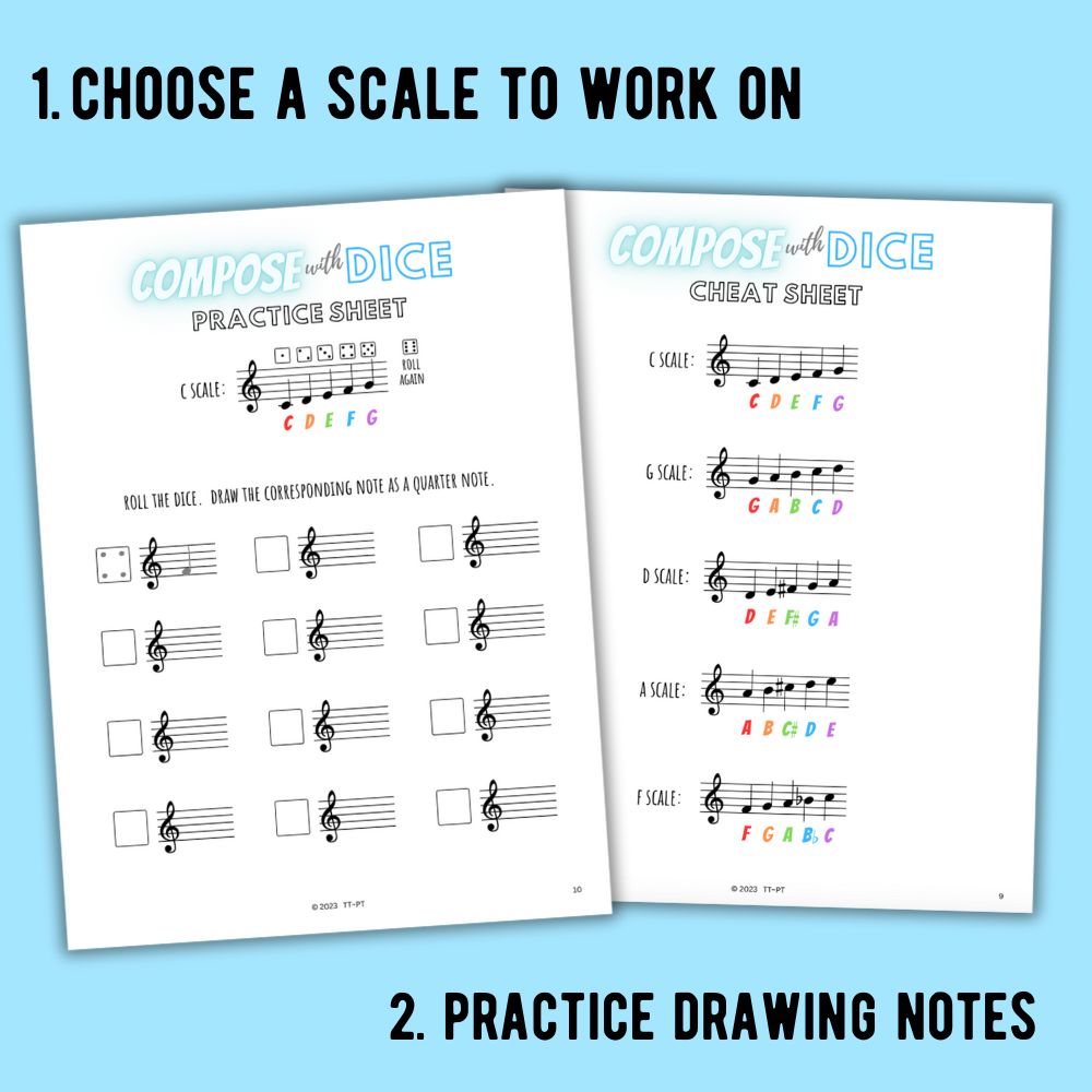 Winter Compose with Dice