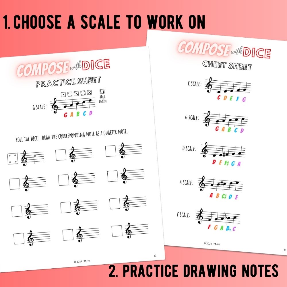 Valentine's Day Compose with Dice
