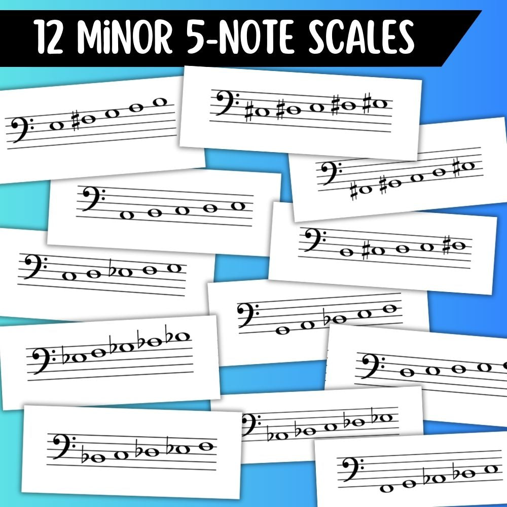 Minor Pentascale Flashcards