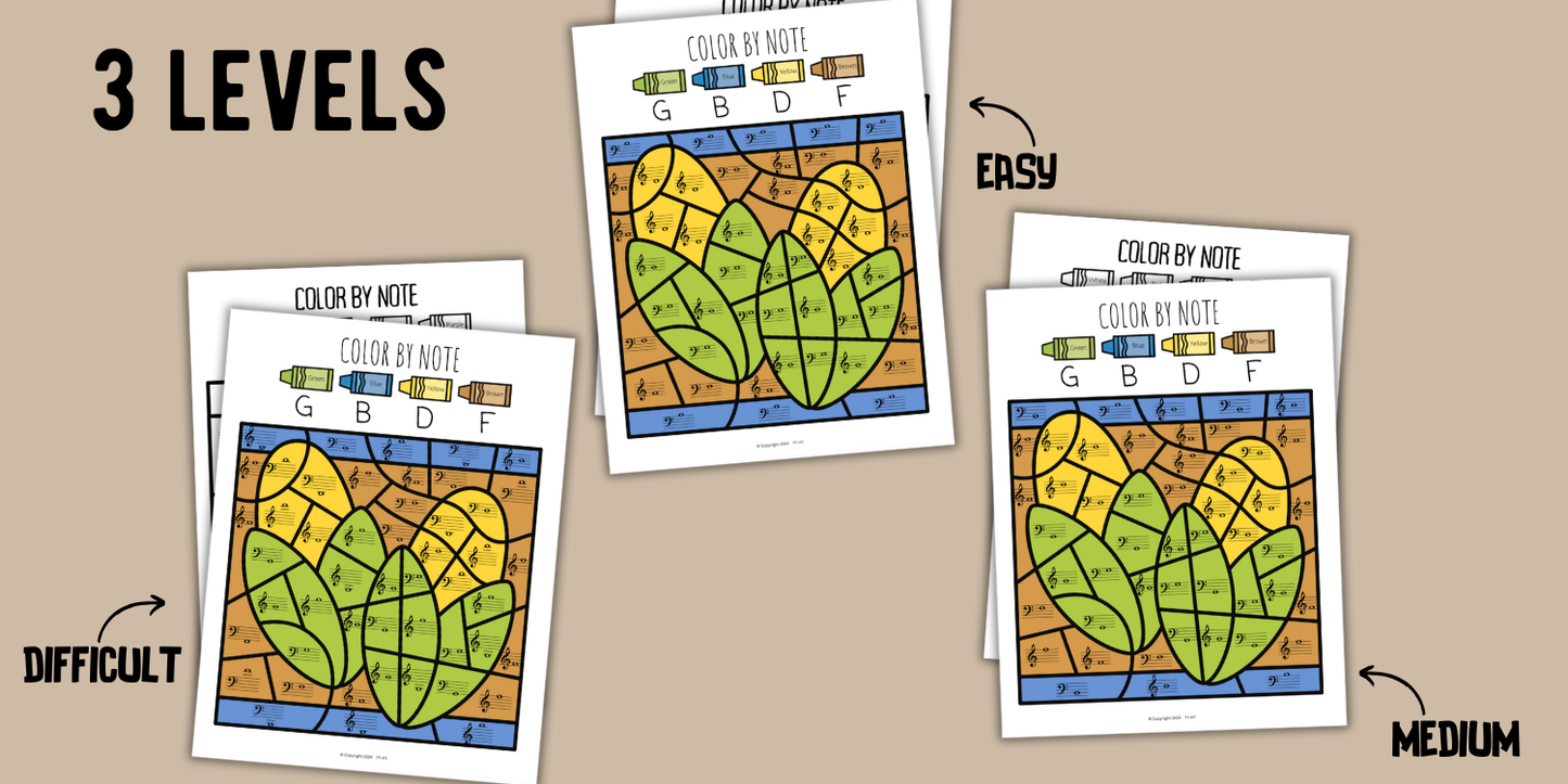 Thanksgiving Music Activity Bundle