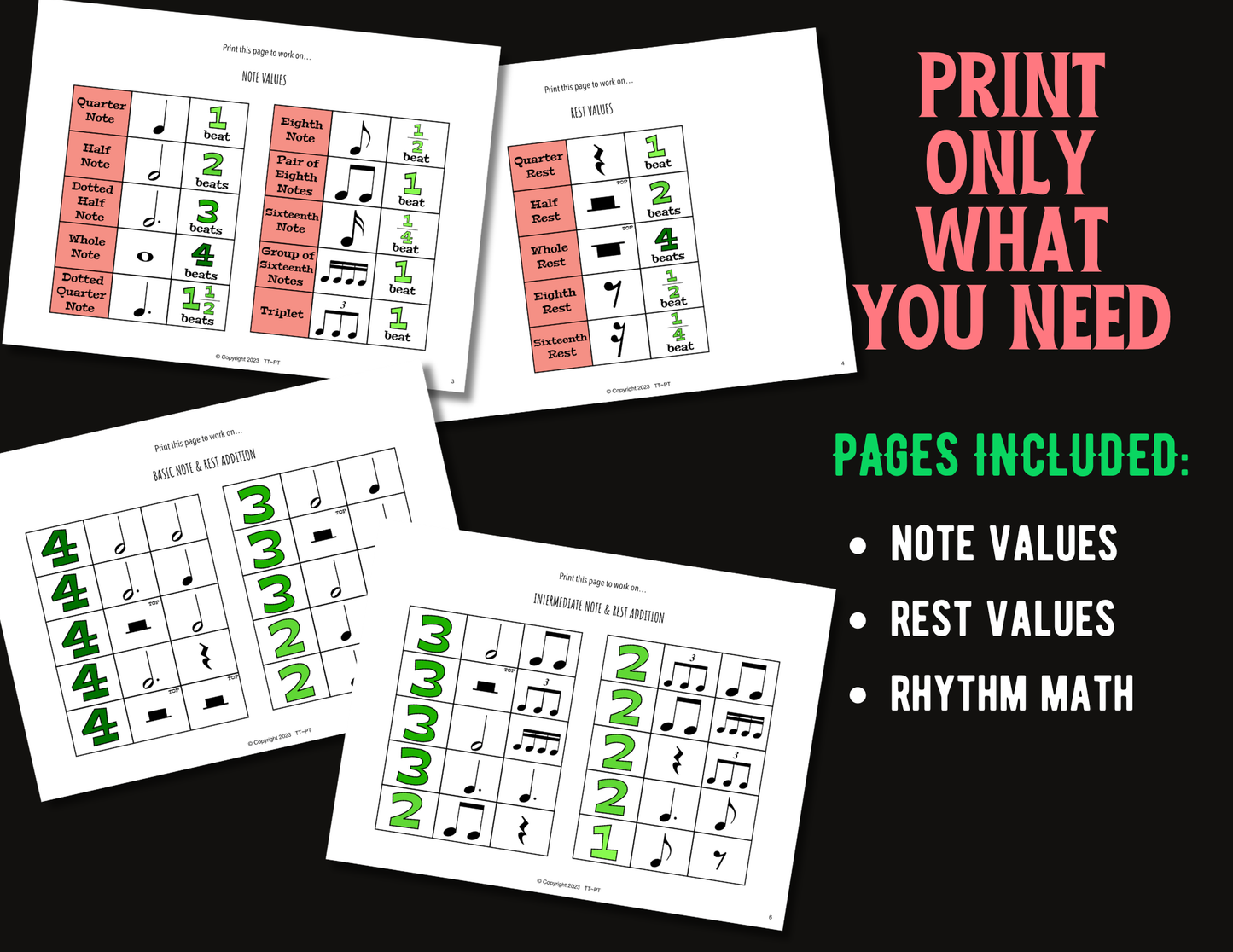 Christmas Train Puzzles Set 2: Rhythm