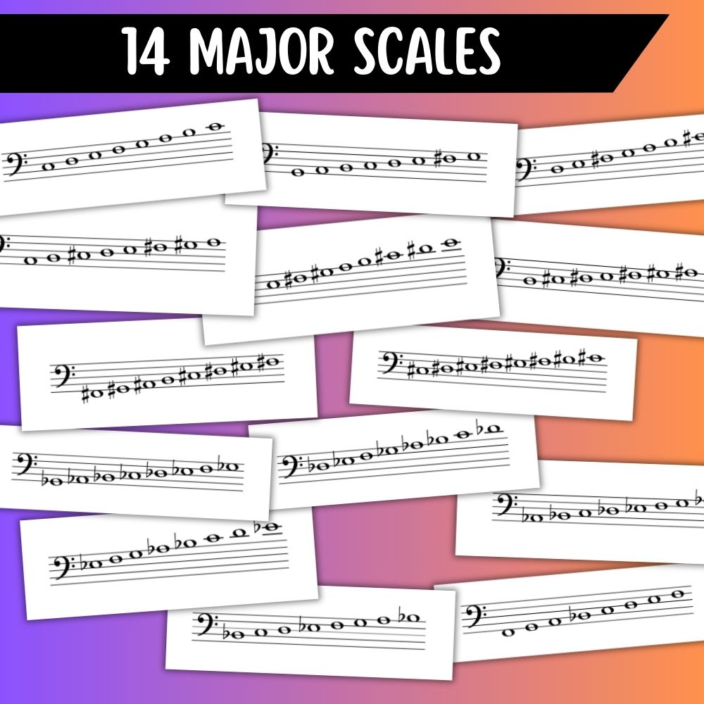 Major Scale Flashcards