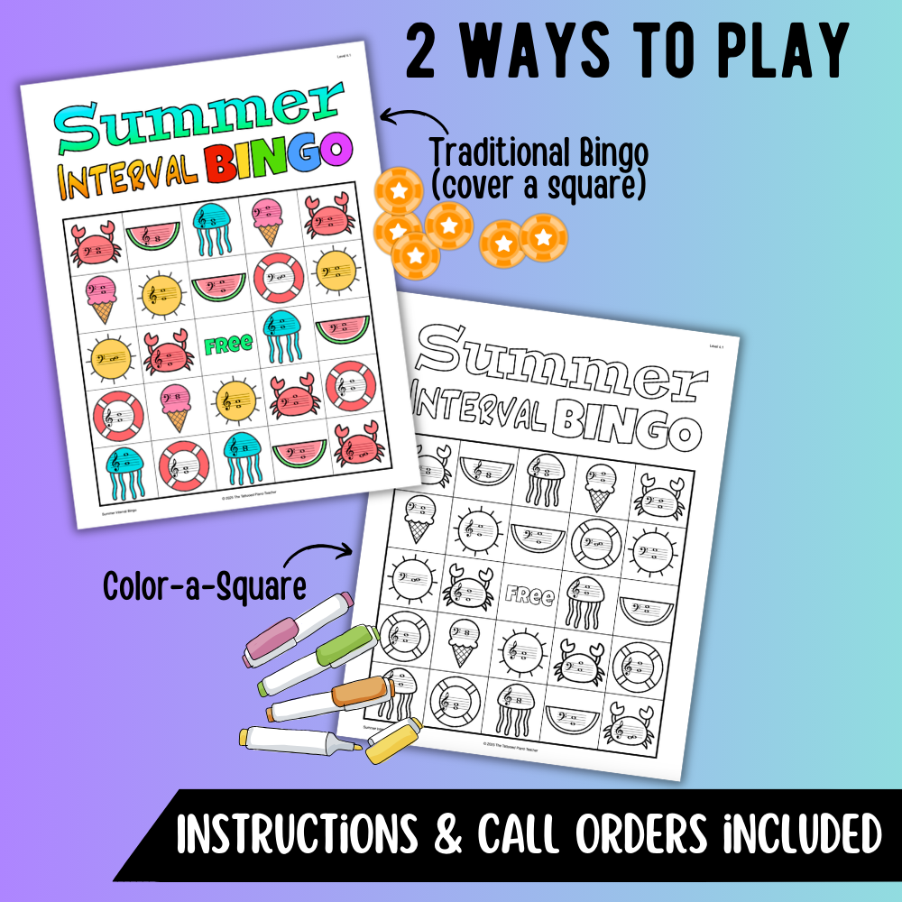 Interval Bingo Bundle