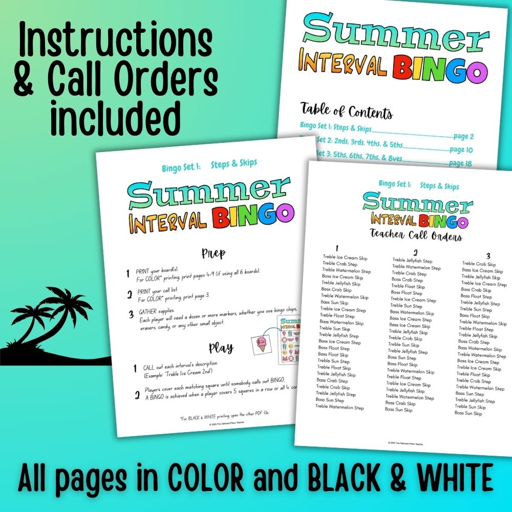 Summer Bingo Bundle