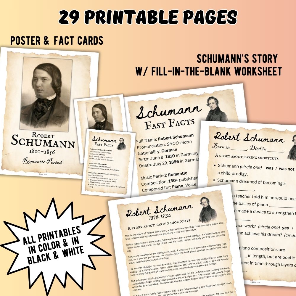 Schumann June Composer of the Month