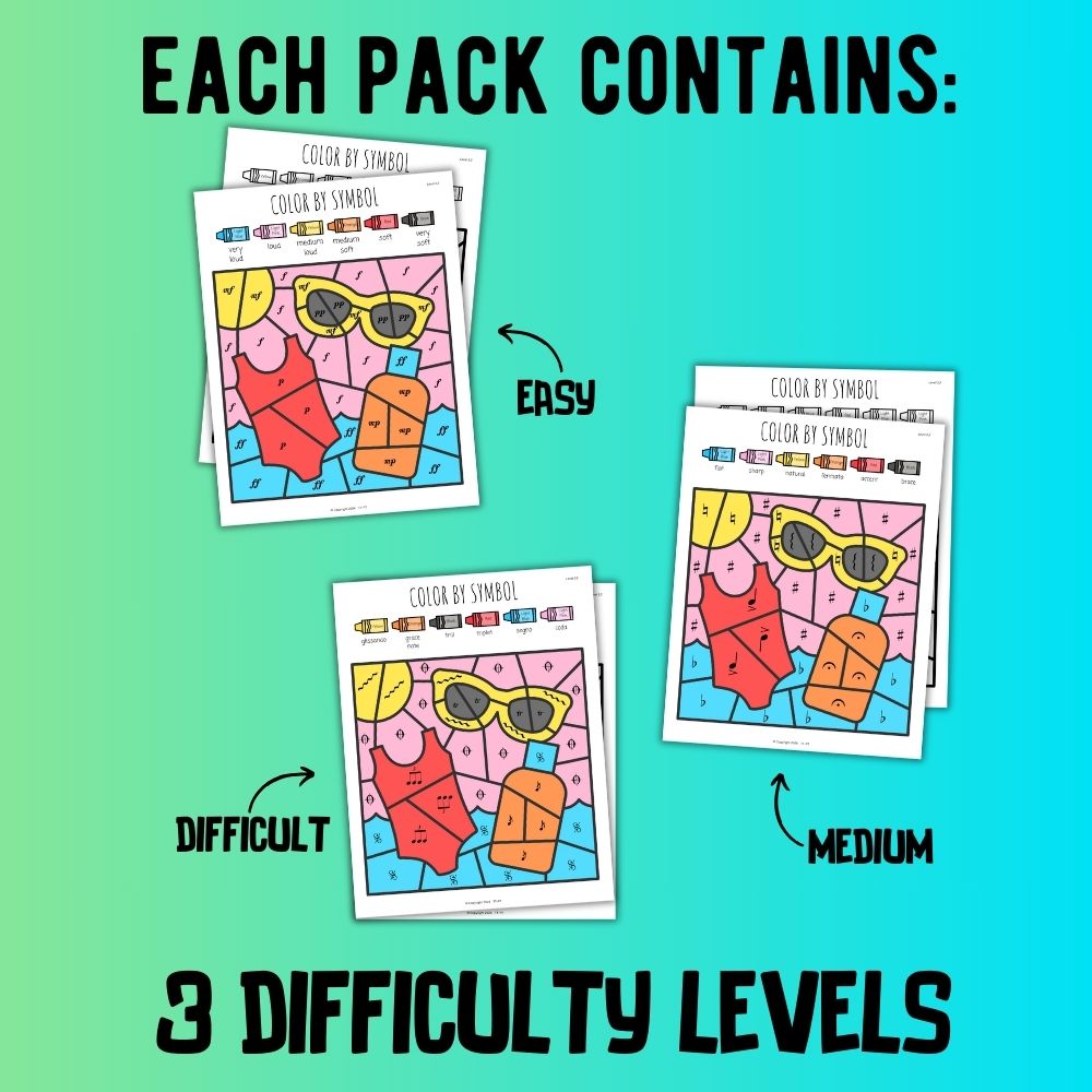 Summer Coloring Bundle