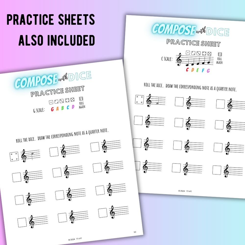 Mother's Day / Father's Day Compose With Dice