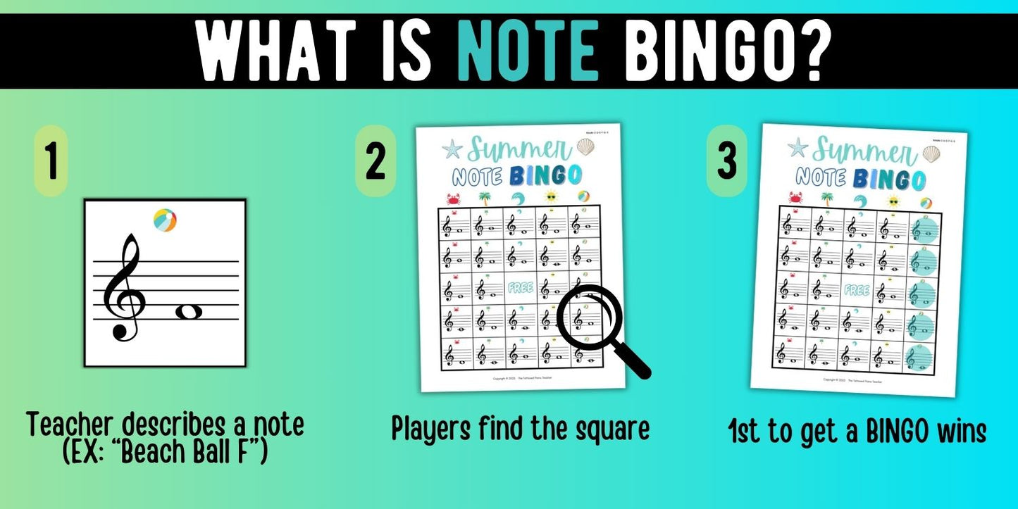Summer Bingo Bundle