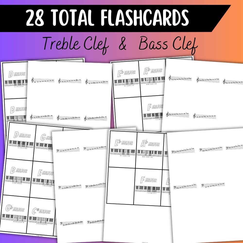 Major Scale Flashcards