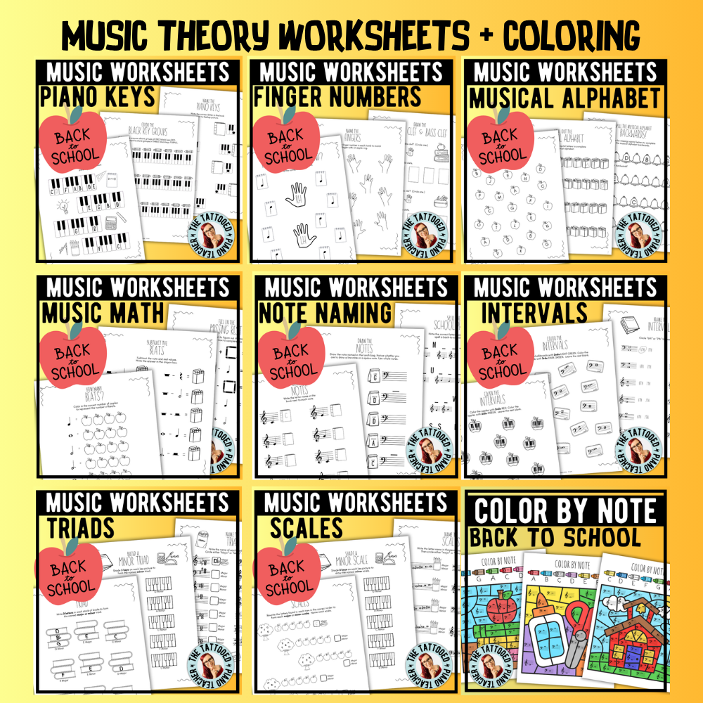 Back to School BIG Bundle Activities + Worksheets
