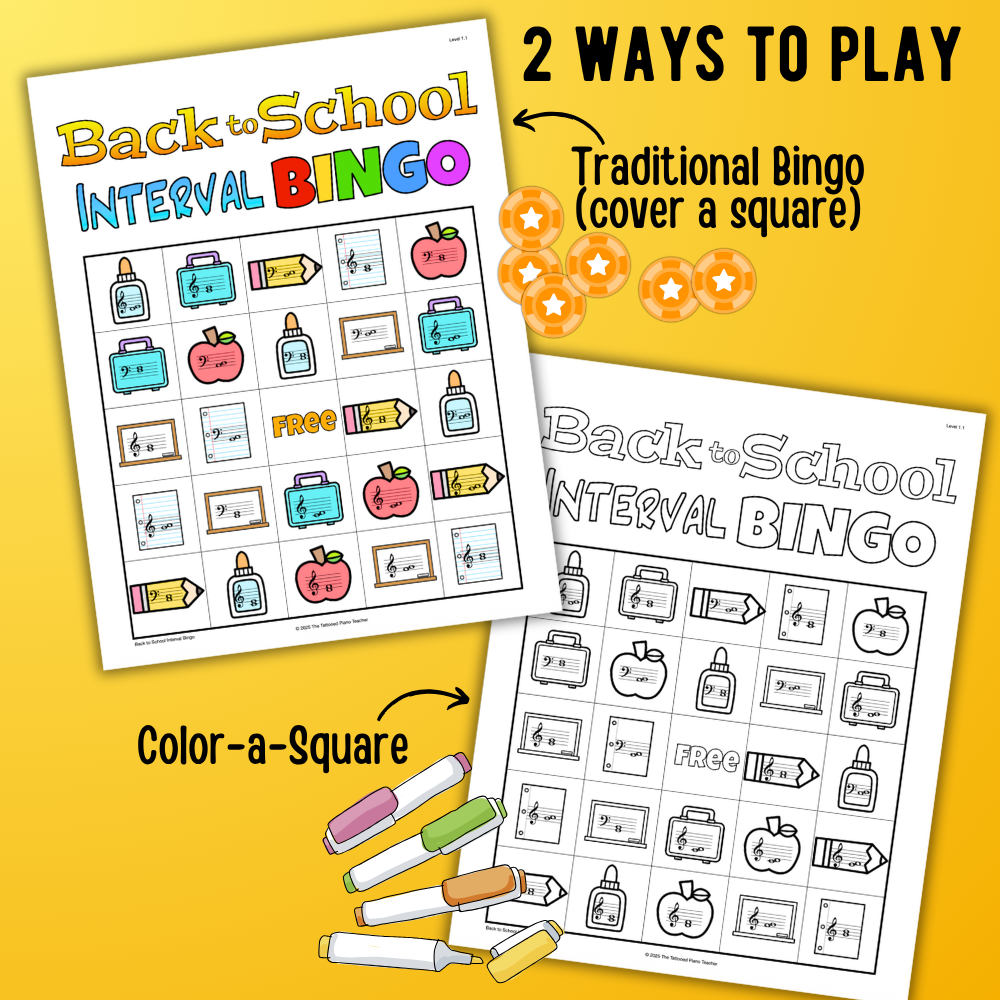 Back to School Bingo Bundle