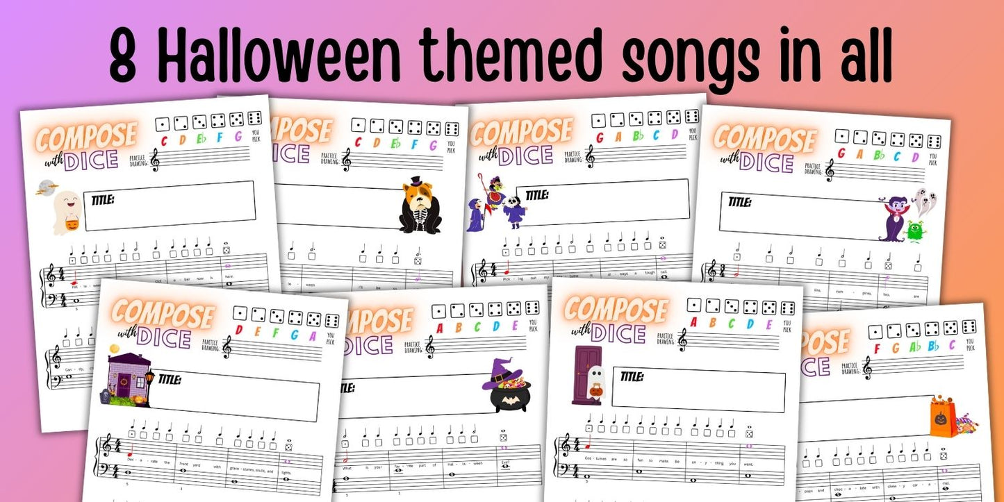 Halloween Compose with Dice