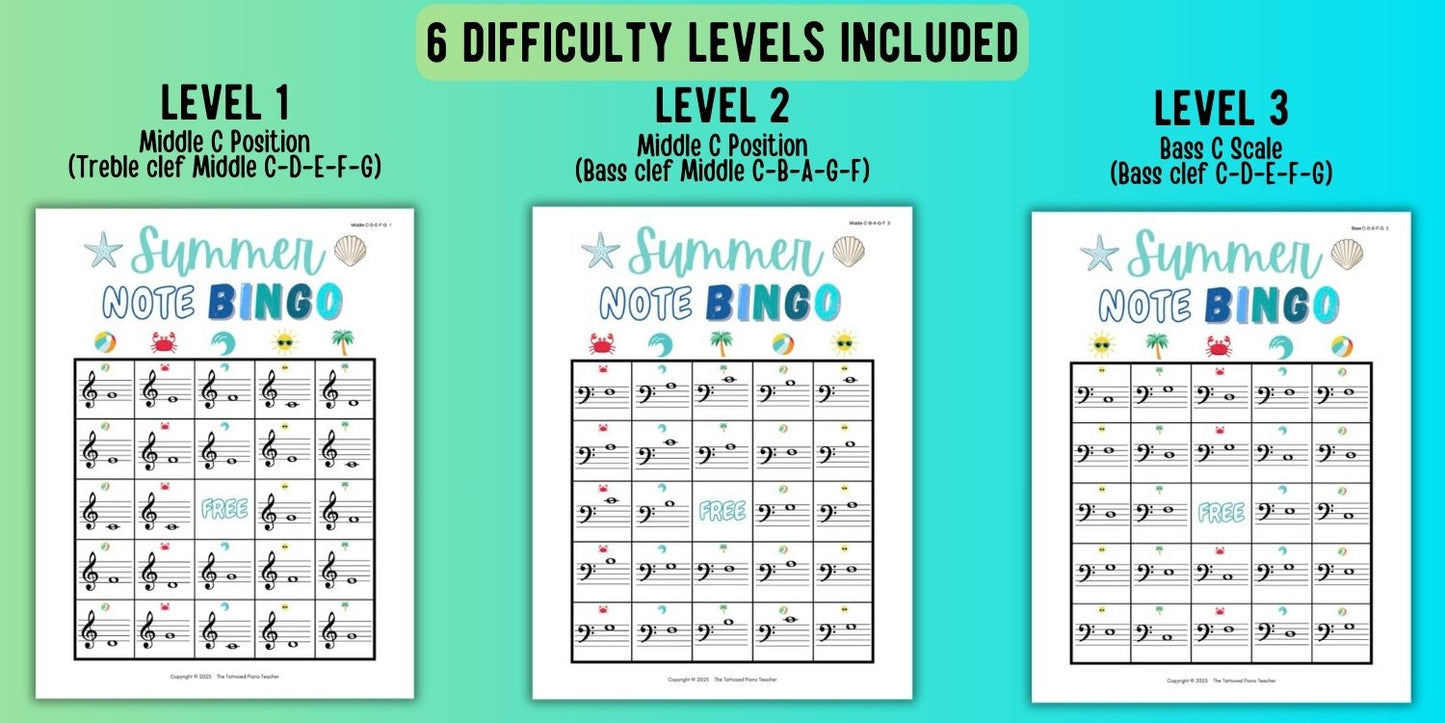 Summer Bingo Bundle
